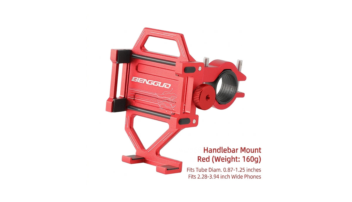 Ebike Aluminum Phone Mount