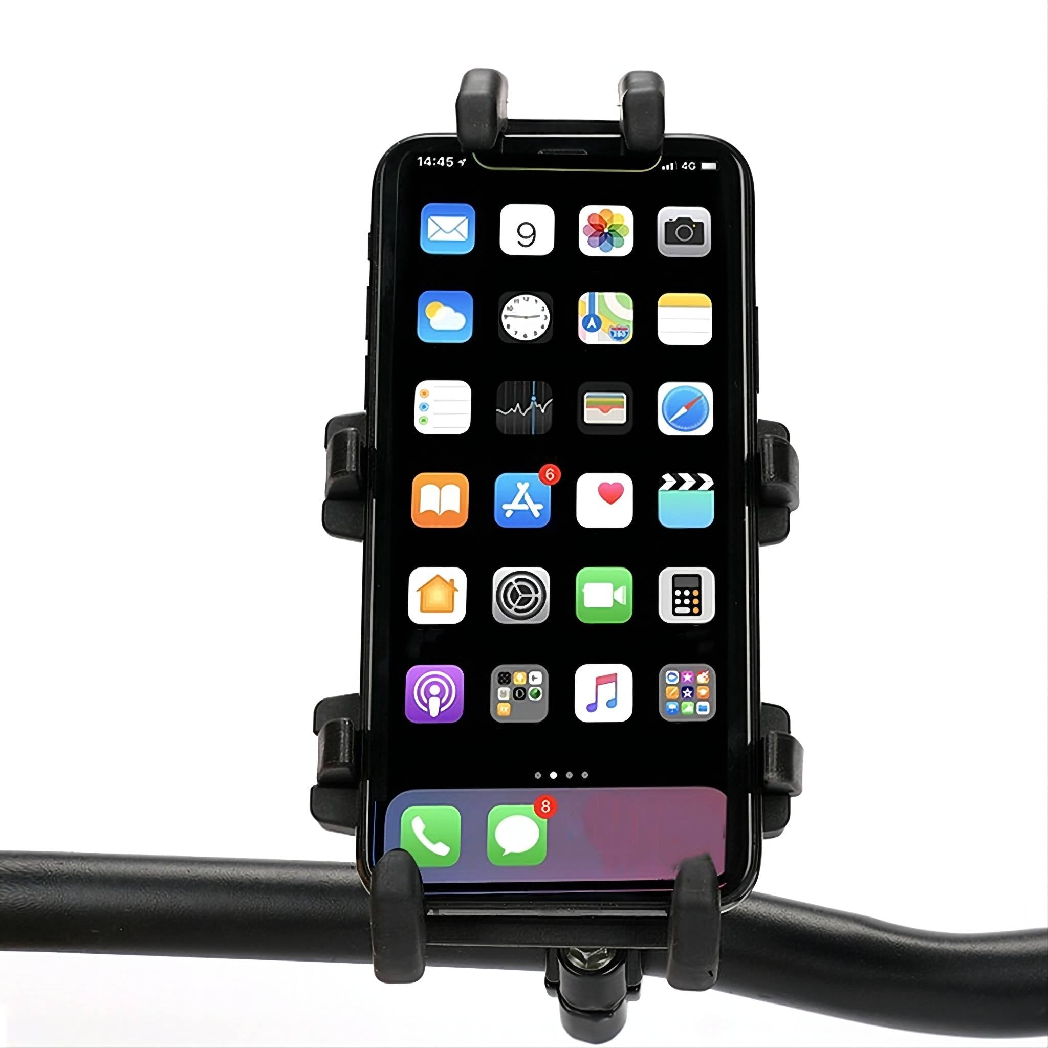 Ebike Phone Holder – Beetle Phone Bag for Large Diameter Bike Frames
