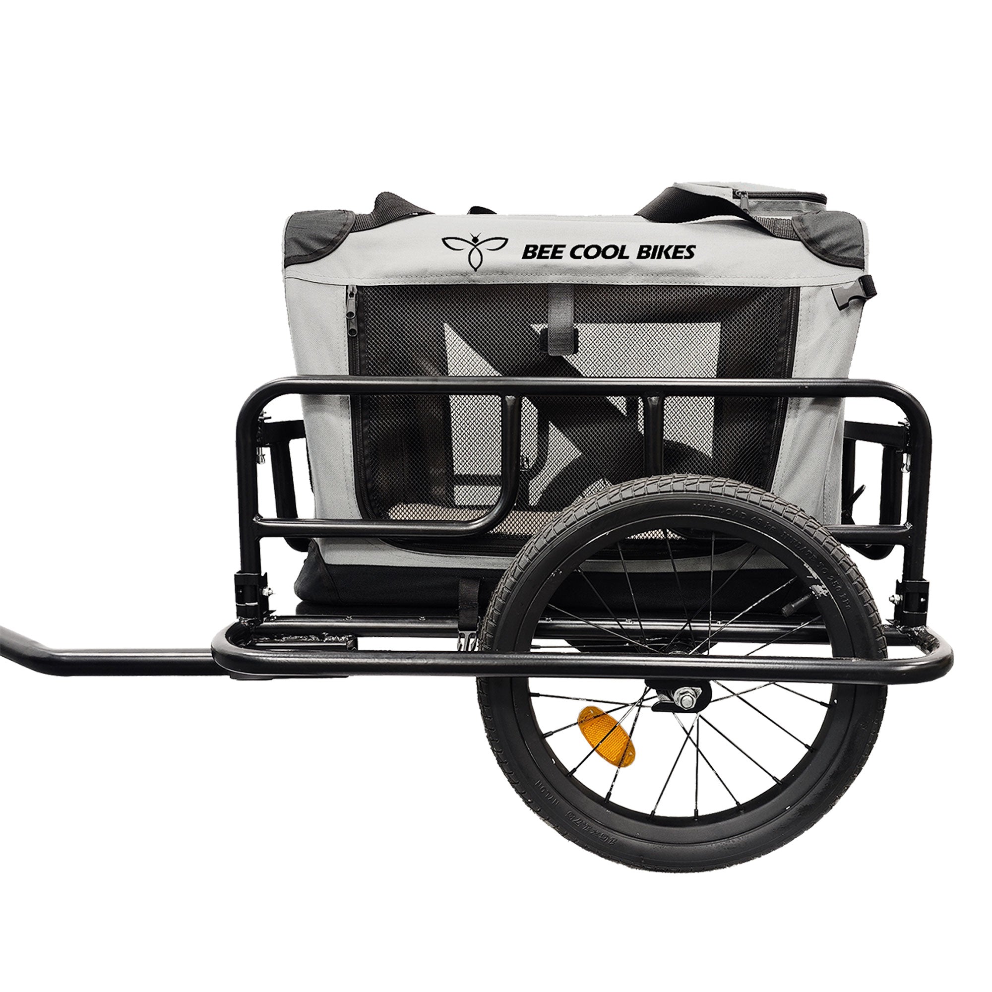 electric bicycle with dog carrier Beecool Ebike Pet Carrier