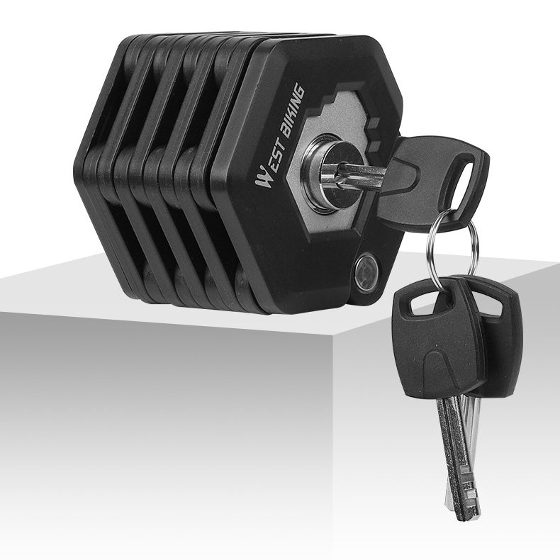 Beecool Mini Bicycle Foldable Lock Best Folding Bike Lock
